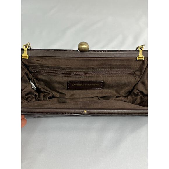 Sondra Roberts Chain Clutch Handbag - Picture 7 of 10